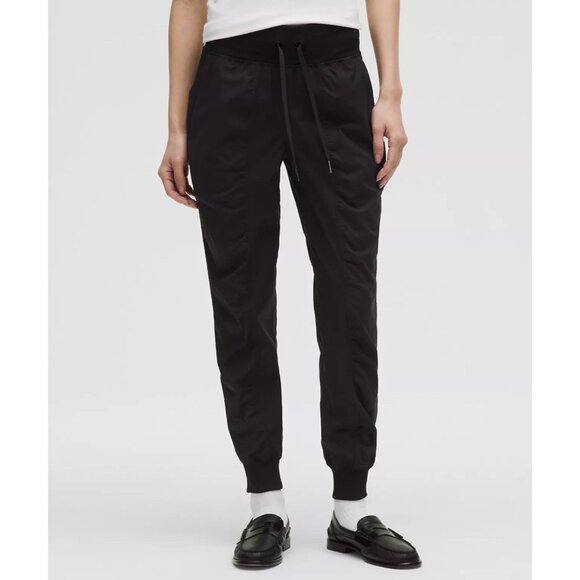 Lululemon Dance Studio Mid-Rise Jogger Full Length 28” Black 6 - Picture 1 of 9